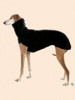 Greyhound Clothes, Dog Winter Coat Pajamas Onesies  Turtleneck Stretch Greyhound Apparel Pet Clothes Coat Outfit for Medium, Lar - Image 4