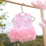Floral Princess Dog Dress, Flower Puppy Apparel For Mini To Medium Dogs, Breathable And Soft, Perfect For Outings - Image 2