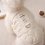 Winter Pet Coat Clothes for Cold Weather Clothing Warm Dog Clothes with Built in Harness Hole Pet Apparel Cozy Snow Vest - Image 3