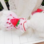 Strawberry Dress For Dogs Summer Spring Cute Plaid Female Girl Puppy Pet Cat Apparel Clothes Yorkie Chihuahua Small Medium Pugs - Image 4