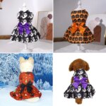 Pumpkin Pet Skirt for Small to Medium Dogs Teddy Bichon Poodle Dog Clothes Popular Style Pet Apparel for Halloween - Image 6