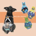 New Cartoon Print Pet Dog Shorts Diaper Sanitary Physiological Pants Washable Female Short Panties Menstruation Underwear Briefs