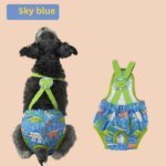 New Cartoon Print Pet Dog Shorts Diaper Sanitary Physiological Pants Washable Female Short Panties Menstruation Underwear Briefs - Image 3