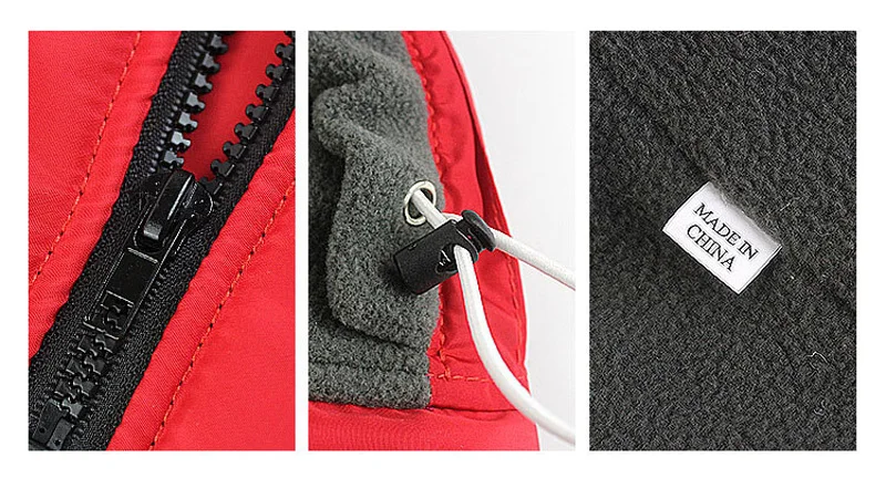 Waterproof Dog Clothes for Large Dogs Winter Warm Big Dog Jackets Padded Fleece Pet Coat Safety Reflective Design Dog Clothing Waterproof Dog Clothes for Large Dogs Winter Warm Big Dog Jackets Padded Fleece Pet Coat Safety Reflective Design Dog Clothing