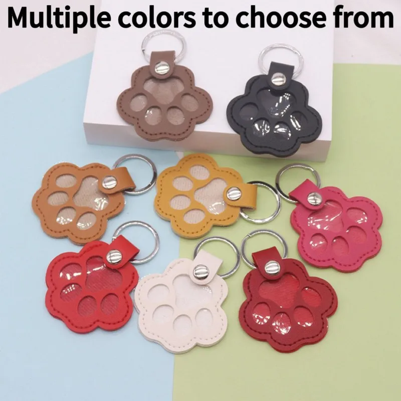 Pet Hair Memorial Keychain PU Leather Keepsake Locket for Cat Dog Fur Pet Hair Storage Pendant Handbag Hanging Accessories Pet Hair Memorial Keychain PU Leather Keepsake Locket for Cat Dog Fur Pet Hair Storage Pendant Handbag Hanging Accessories