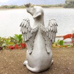 1pc Angel Dog Memorial Statue, Pet Memorial Stone For Dogs, Angel Dog Memorial Gifts, Dog Passing Away Bereavement Gifts, Pets G - Image 3
