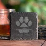 Pet Memorial Stone Custom Dogs Name and Date of Death Personalized Pet Loss Gifts Personalized Dog Grave Marker Plaque - Image 3