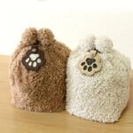 Pet Hair Commemorative Keychain Pu Leather Cat And Dog Fur Souvenir Keychain Dog Paw Pendant Pet Hair Storage Pendant Decoration - Image 4