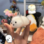 Transparent Rabbit Hair Keepsake Bottle Pet Hair Storage Capsule Keychain Thoughtful Gift for Rabbit Lovers And Owners - Image 5