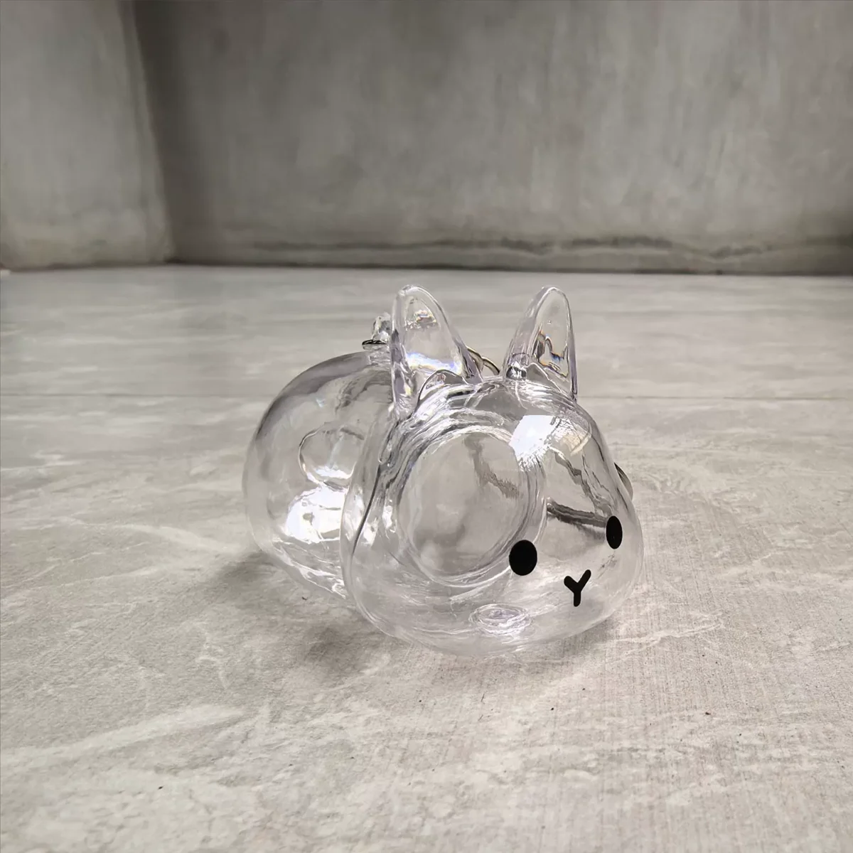 Transparent Rabbit Hair Keepsake Bottle Pet Hair Storage Capsule Keychain Thoughtful Gift for Rabbit Lovers And Owners Transparent Rabbit Hair Keepsake Bottle Pet Hair Storage Capsule Keychain Thoughtful Gift for Rabbit Lovers And Owners