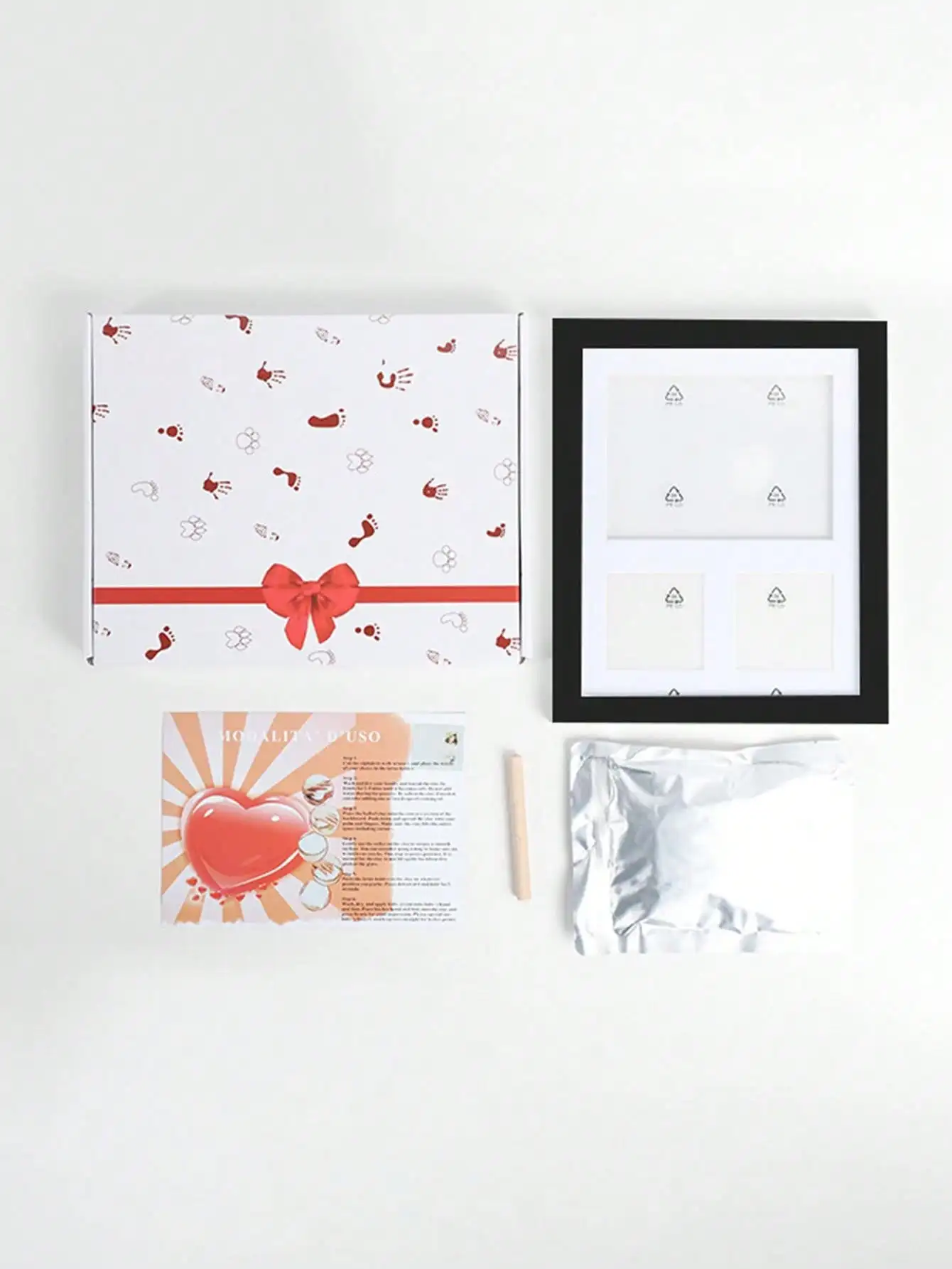 Pet Paw Print Photo Frame Dog Cat Footprints Commemorative Mud Table Photo Frame Baby Hand and Foot Print Photo Frame Pet Paw Print Photo Frame Dog Cat Footprints Commemorative Mud Table Photo Frame Baby Hand and Foot Print Photo Frame