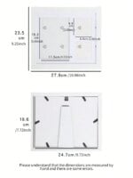 Pet Paw Print Photo Frame Dog Cat Footprints Commemorative Mud Table Photo Frame Baby Hand and Foot Print Photo Frame - Image 2