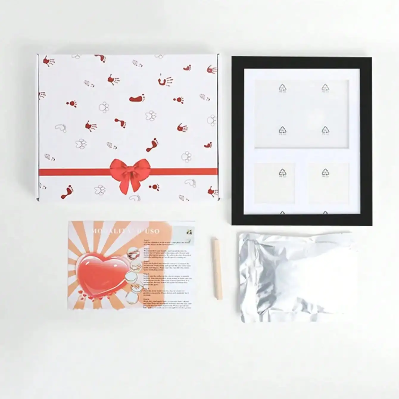 Pet Paw Print Photo Frame Dog Cat Footprints Commemorative Mud Table Photo Frame Baby Hand and Foot Print Photo Frame Pet Paw Print Photo Frame Dog Cat Footprints Commemorative Mud Table Photo Frame Baby Hand and Foot Print Photo Frame