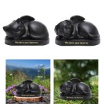 Cremation Memorial Urn Storage Loose Memorial Pets Gift Casket Pet Supplies Pet Urns for Garden Indoor Living Room Backyard Home - Image 6