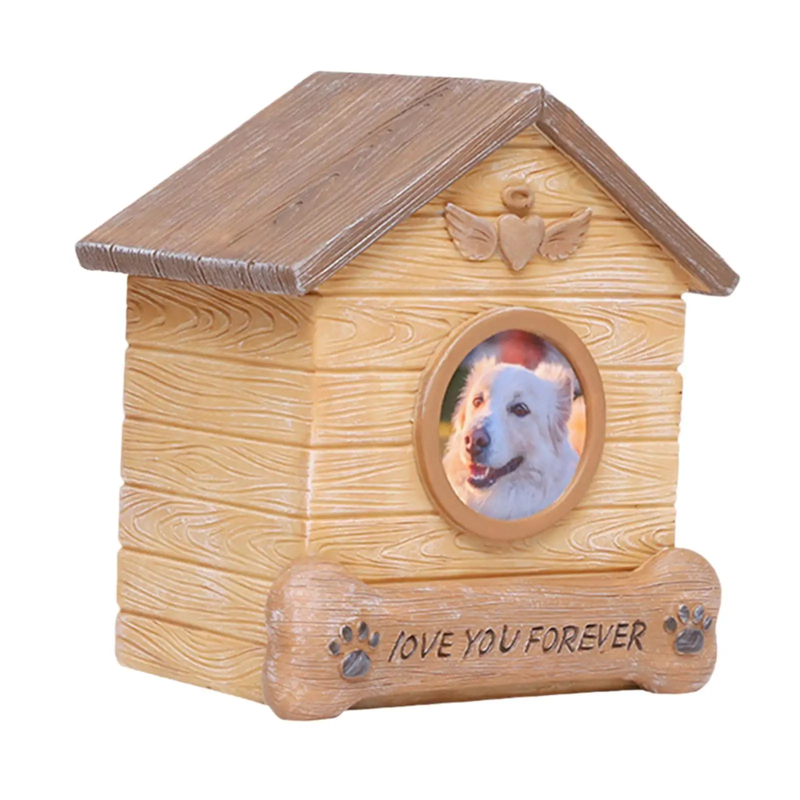 Pet Cremation Urn,Pet Memorial Box,Pet Loss Remembrance Gift,Memory for Dogs and Cats Memorial Keepsake Urn for