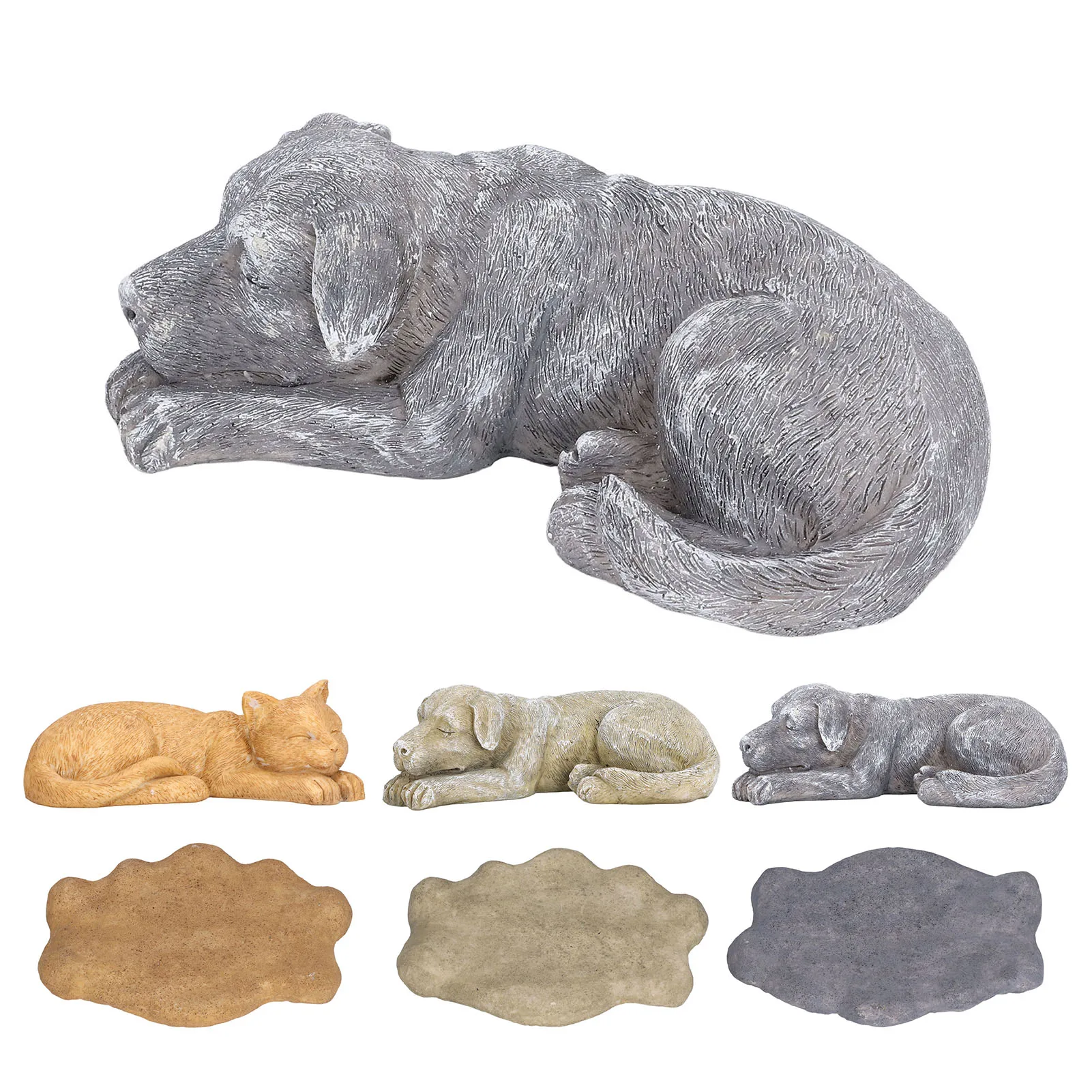 Pet Memorial Tombstone Imitation Stone Cat Dog Commemorative Resin Crafts Gravestone for Lawn Garden Outdoor Yard NEW Pet Memorial Tombstone Imitation Stone Cat Dog Commemorative Resin Crafts Gravestone for Lawn Garden Outdoor Yard NEW