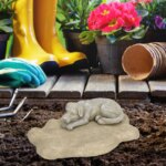 Pet Memorial Tombstone Imitation Stone Cat Dog Commemorative Resin Crafts Gravestone for Lawn Garden Outdoor Yard NEW - Image 2