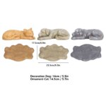 Pet Memorial Tombstone Imitation Stone Cat Dog Commemorative Resin Crafts Gravestone for Lawn Garden Outdoor Yard NEW - Image 5