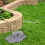 Pet Memorial Tombstone Imitation Stone Cat Dog Commemorative Resin Crafts Gravestone for Lawn Garden Outdoor Yard NEW - Image 3