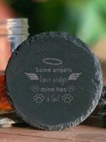 A Piece of My Heart Lives In Heaven Pet Memorial Stone Engrave Pet Sayings Cat Loss Gifts Dogs Dog Grave Marker Plaque - Image 3