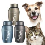 Cremation Memorial Urn Memorable Loose Memorial Pets Gift Burial Cremation Urn Storage Pet Urns for Dogs Ashes Retain Memories - Image 3