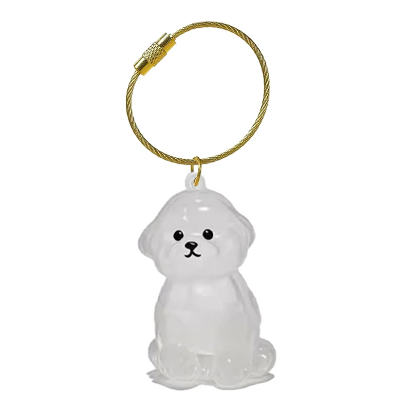 Clear Pet Hair Memorial Keepsake Capsule Dog Fur Container DIY Pendant Keychain Decor Animal Lovers Home Display Gift Idea Clear Pet Hair Memorial Keepsake Capsule Dog Fur Container DIY Pendant Keychain Decor Animal Lovers Home Display Gift Idea