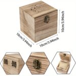 Pet Memorial Keepsake Box Dog Bereavement Gift Pet Keepsake Box Cat Dog Loss Gift Wood  Memorial Urns Dog Ashes Keepsake - Image 2