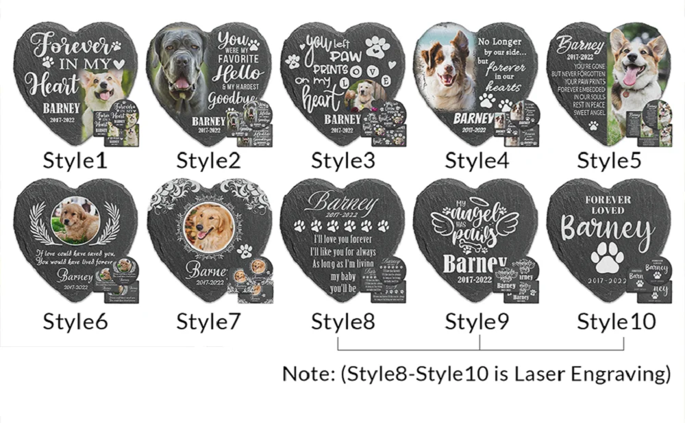 Custom Pet Memorial Stones Pet Grave Stones Personalized Dog Memorial Gifts for Loss Memorials & Funerary Support Dropshipping Custom Pet Memorial Stones Pet Grave Stones Personalized Dog Memorial Gifts for Loss Memorials & Funerary Support Dropshipping
