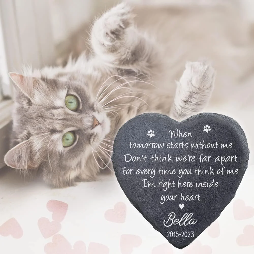 Custom Pet Memorial Stones Pet Grave Stones Personalized Dog Memorial Gifts for Loss Memorials & Funerary Support Dropshipping