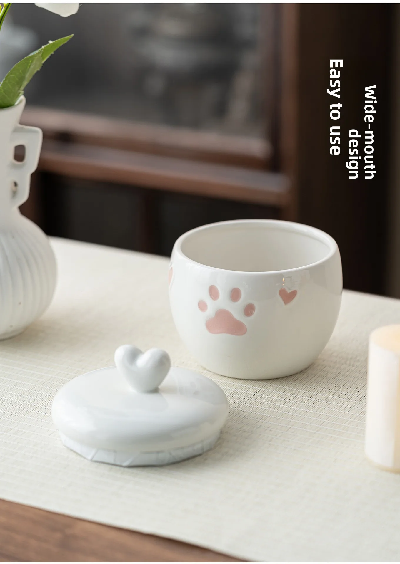 Moisture-Proof Sealed Pet Urn for Ashes - Custom Engraved Memorial Keepsake for Small Dogs and Cats, Forever in Heart