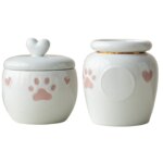 Moisture-Proof Sealed Pet Urn for Ashes - Custom Engraved Memorial Keepsake for Small Dogs and Cats, Forever in Heart - Image 2