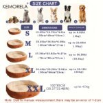 Cozy Oval Snuggle Pet Bed, Plush & Thickened Cat Bed Warm and Secure Bed for Cats and Small Medium Dogs, All Seasons - Image 6