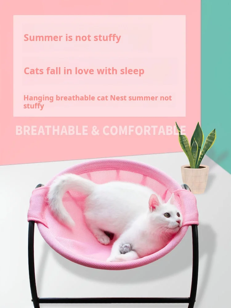 Cat Bed Pet Hammock Bed Cat Sleeping Bed Breathable Cooling Cot Sofa Pet Hammock Bed Cat Bed Pet Hammock Bed Cat Sleeping Bed Breathable Cooling Cot Sofa Pet Hammock Bed