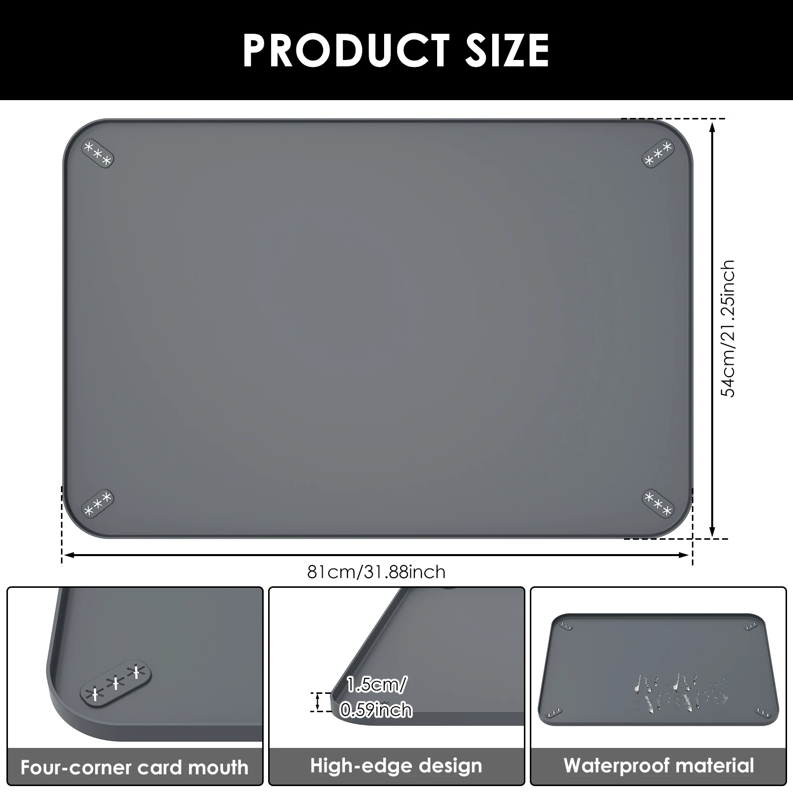 Dog Toilet Silicone Pee Pad Holder Foldable Leak Proof Foldable Puppy Potty Training Pad for Floor Protection Pet Supplies