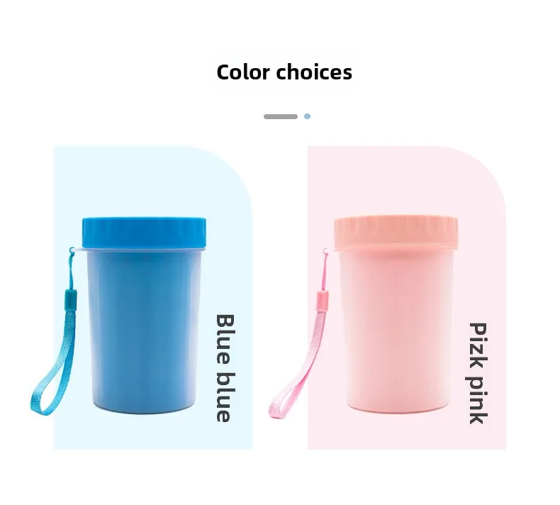 Dog paw cleaner foot rotate deep wash cup housebreak Cat paw cleaning cup cleaning dirty mud automatic pet foot paw washing cup Dog paw cleaner foot rotate deep wash cup housebreak Cat paw cleaning cup cleaning dirty mud automatic pet foot paw washing cup