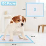 100pcs/200pcs pet diapers, dog thickened urine pads, dog diapers, pet products; Dog education device hygiene training, used for - Image 5