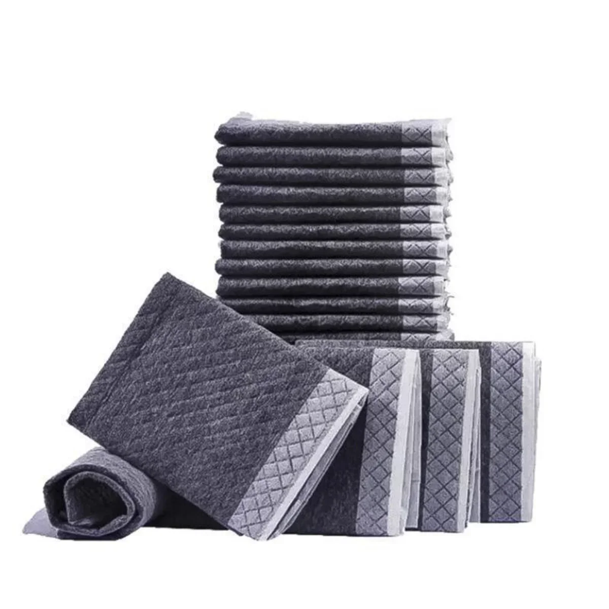100/50/40/20PCS Absorbent Dogs Diapers Disposable Puppy Training Pee Pads Quick Dry Bamboo Charcoal Surface Mat Clean Cushion 100/50/40/20PCS Absorbent Dogs Diapers Disposable Puppy Training Pee Pads Quick Dry Bamboo Charcoal Surface Mat Clean Cushion