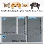 100/50/40/20PCS Absorbent Dogs Diapers Disposable Puppy Training Pee Pads Quick Dry Bamboo Charcoal Surface Mat Clean Cushion - Image 6