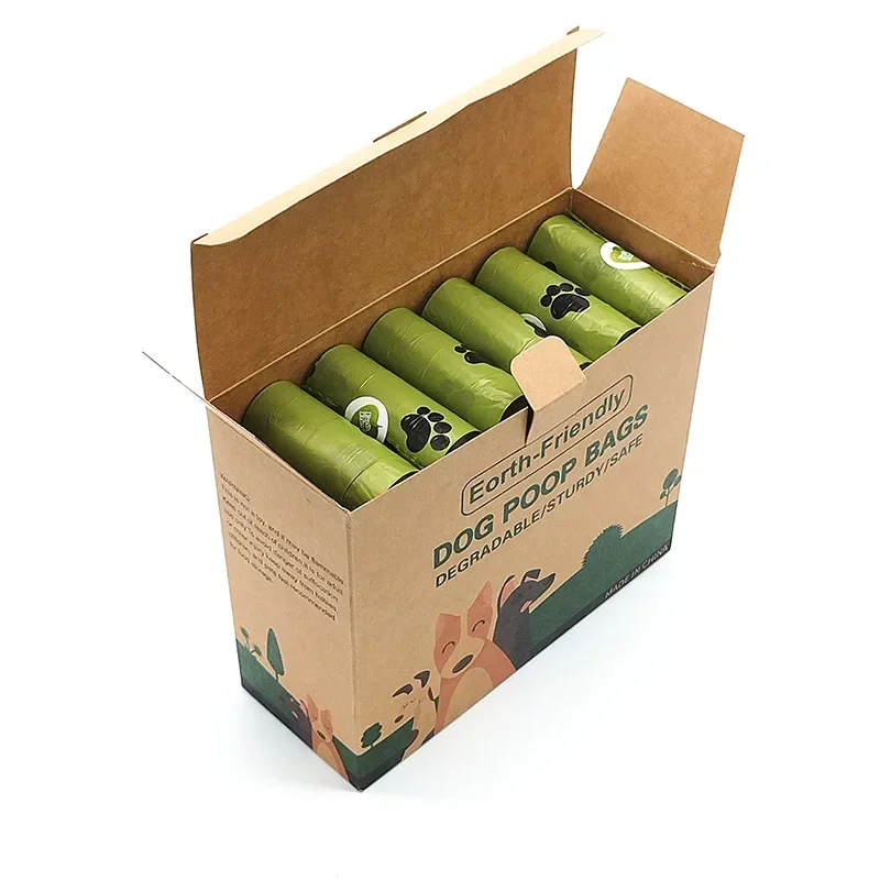 Dog Poop Bag Biodegradable Pet Garbage Bag Dog Poop Bags Dog Poop Bag Dispenser Dog Cleaning Supplies Dog Products for Dogs Gift