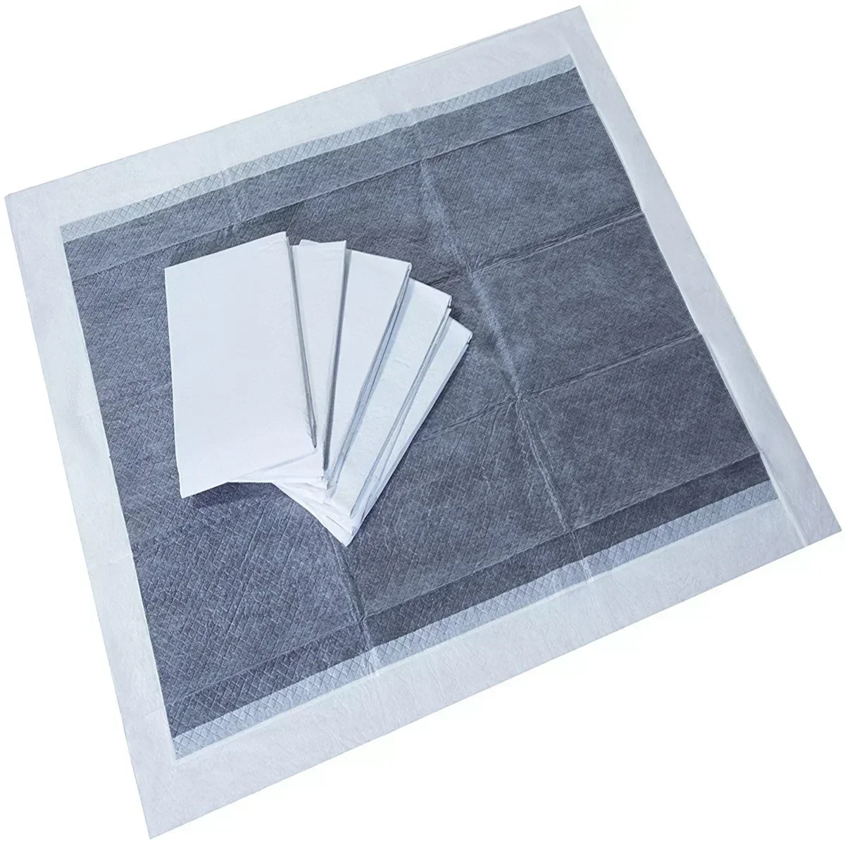 Eco-Friendly Bamboo Charcoal Puppy Pads- 20/40/50/100PCS Quick-Dry Absorbent Disposable Dog Diapers for Training & Clean Comfort