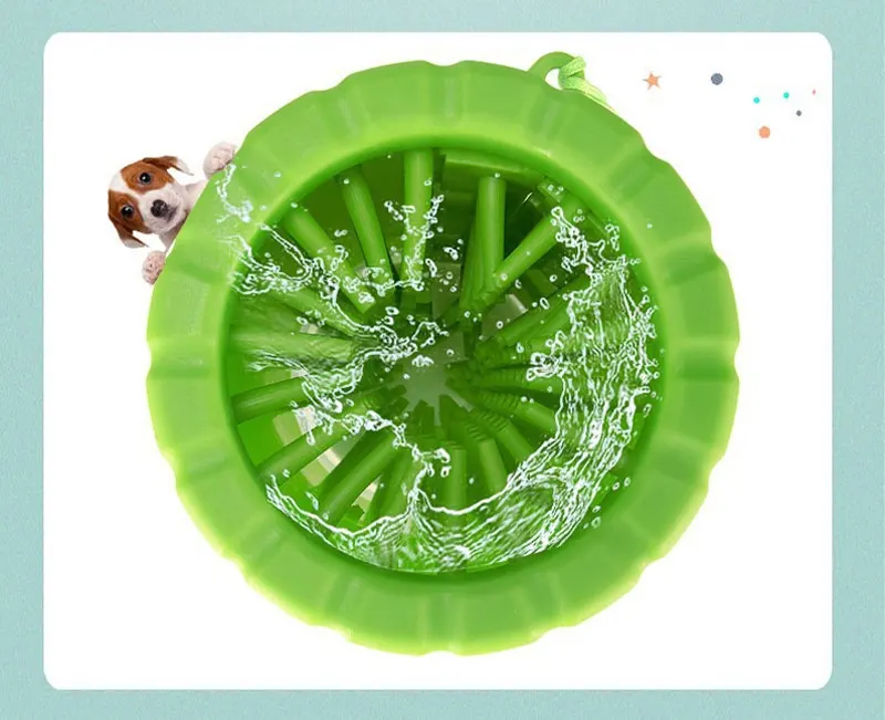 Pet Dog Foot Wash Artifact Cat Puppy Foot Cup Wash Paw Cleaning Free Scrub Automatic Foot Wash Pet Cup Pet Dog Products