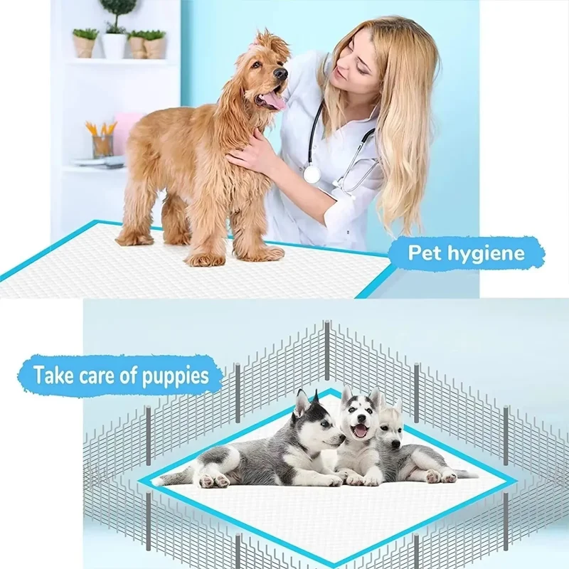 Super Absorbent Pet Diaper Dog Thick Pee Pads Quickdry Disposable Urine Nappy Mat For Cats Dog Diapers Deodorant Can Be Cut Super Absorbent Pet Diaper Dog Thick Pee Pads Quickdry Disposable Urine Nappy Mat For Cats Dog Diapers Deodorant Can Be Cut