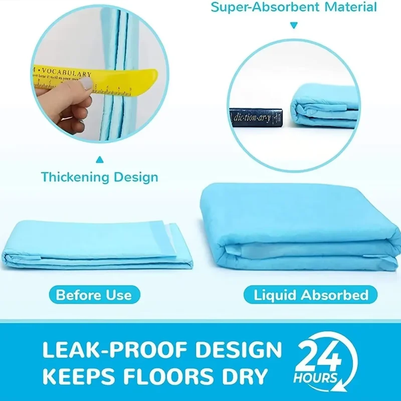 Super Absorbent Pet Diaper Dog Thick Pee Pads Quickdry Disposable Urine Nappy Mat For Cats Dog Diapers Deodorant Can Be Cut Super Absorbent Pet Diaper Dog Thick Pee Pads Quickdry Disposable Urine Nappy Mat For Cats Dog Diapers Deodorant Can Be Cut
