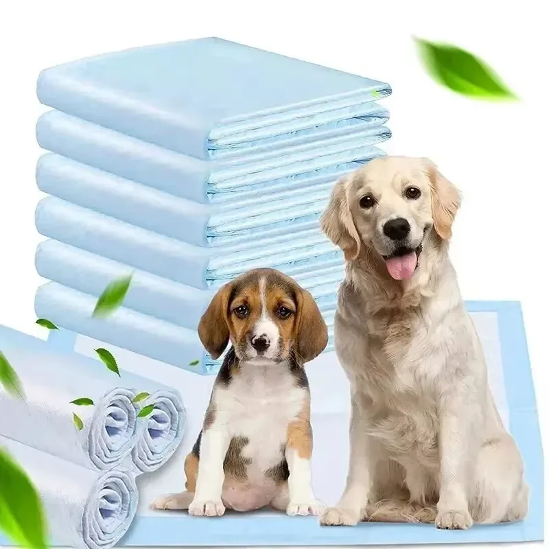 46884-ykd6mr.png Super Absorbent Pet Diaper Dog Thick Pee Pads Quickdry Disposable Urine Nappy Mat For Cats Dog Diapers Deodorant Can Be Cut - Image 1