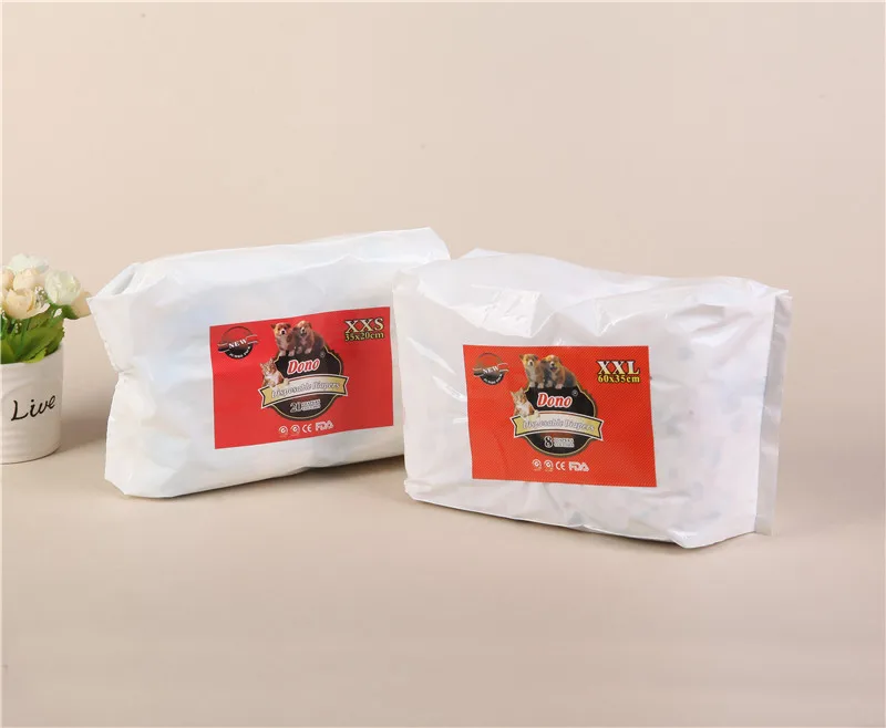 Female Dog Cat Diapers Urine Shorts Mini Pets Water-absorbing Type Dry Health Panties Pet Disposable Sanitary Pants 8 Sizes Female Dog Cat Diapers Urine Shorts Mini Pets Water-absorbing Type Dry Health Panties Pet Disposable Sanitary Pants 8 Sizes