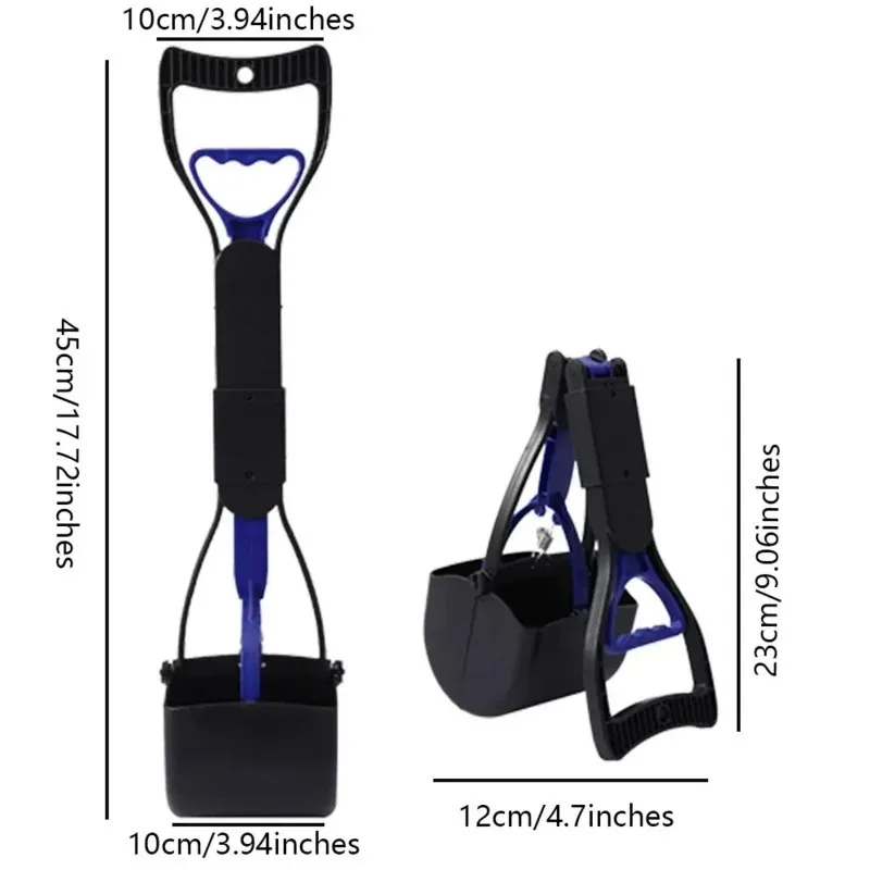 Dog Poop Grabber Pooper Scooper Long Handle Large Folding Design Fecal Shovel Picker Fecal Collector Cleaning Tool Pet Suppl Dog Dog Poop Grabber Pooper Scooper Long Handle Large Folding Design Fecal Shovel Picker Fecal Collector Cleaning Tool Pet Suppl Dog