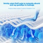 100 17.7"x13" inch 6-layer protective structure Disposable absorbent dog training pads - Training puppy urine pads for super abs - Image 6