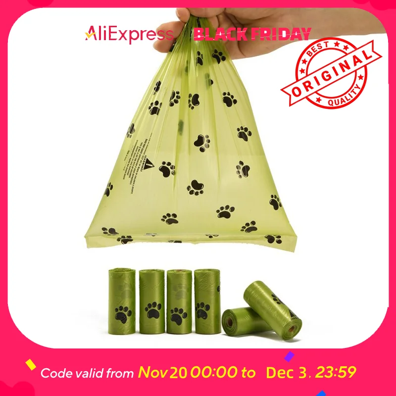 Eco-Friendly Pet Waste Bags - Biodegradable, Scented, Leakproof, for Dogs & Cats, Poop Bag Dispenser Included Eco-Friendly Pet Waste Bags - Biodegradable, Scented, Leakproof, for Dogs & Cats, Poop Bag Dispenser Included