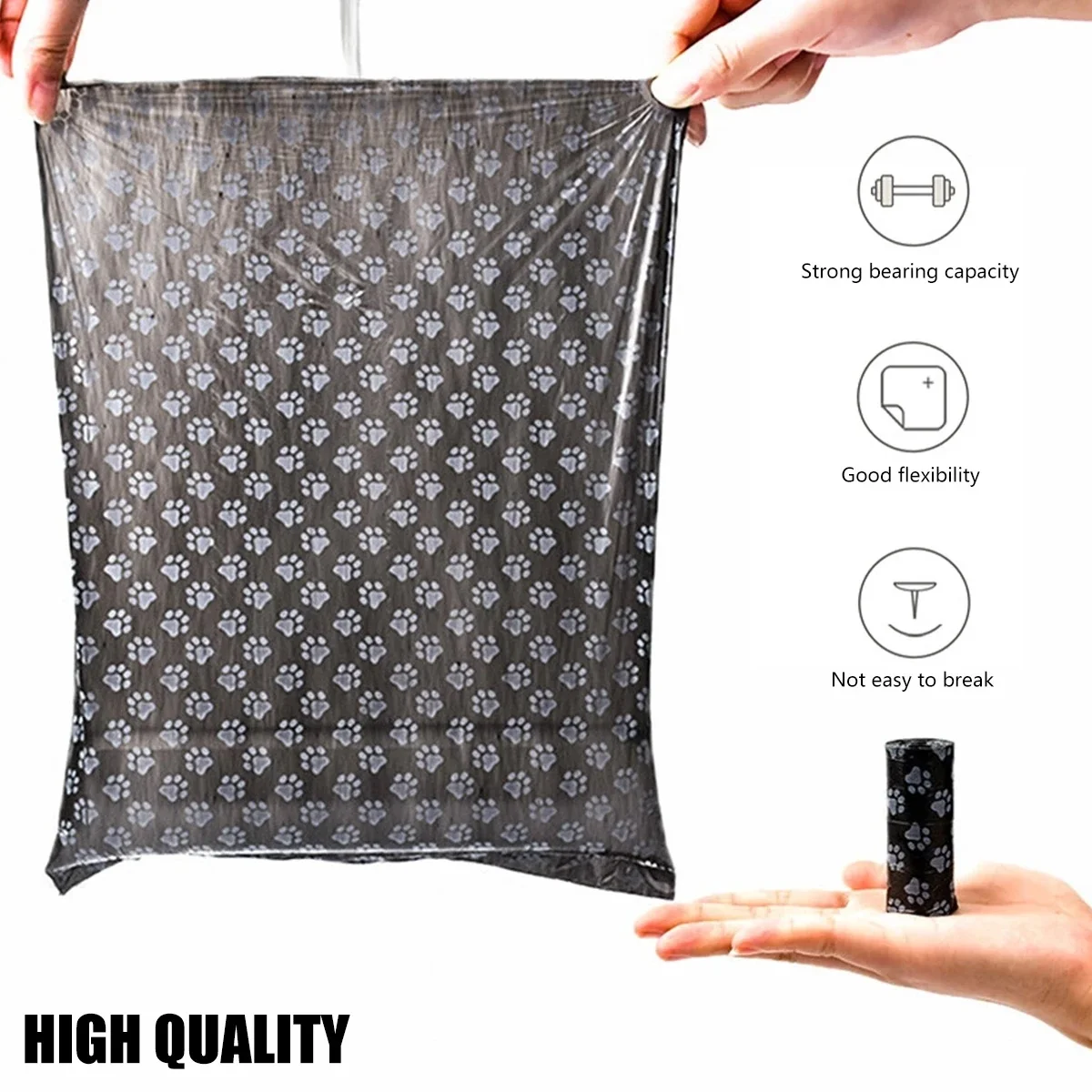 2/40Rolls Pet Dog Poop Bags Dispenser Collector Garbage Bag Puppy Cat Pooper Scooper Bag Small Rolls Outdoor Clean Pets Supplies 2/40Rolls Pet Dog Poop Bags Dispenser Collector Garbage Bag Puppy Cat Pooper Scooper Bag Small Rolls Outdoor Clean Pets Supplies