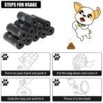 2/40Rolls Pet Dog Poop Bags Dispenser Collector Garbage Bag Puppy Cat Pooper Scooper Bag Small Rolls Outdoor Clean Pets Supplies - Image 3